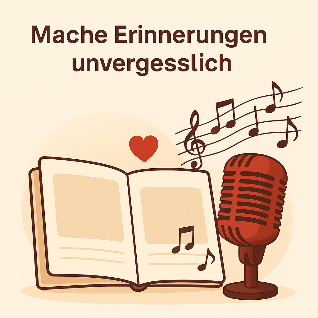 Mache Erinnerungen unvergesslich